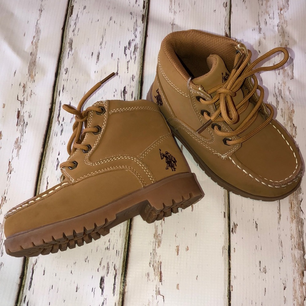 US Polo Association Toddler Boys Boots - Size 11
